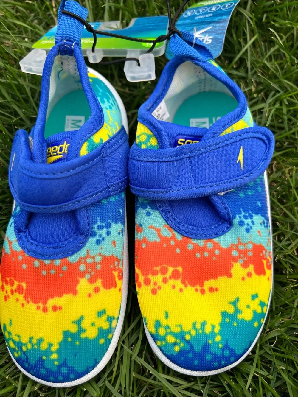 Speedo Kid printed shore explore Multicolor Water Shoes with Velcro